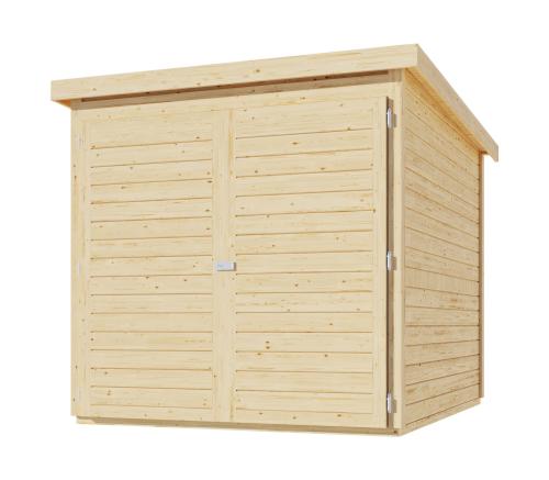 dřevěná garáž KARIBU FAHRRADGARAGE (38647) natur